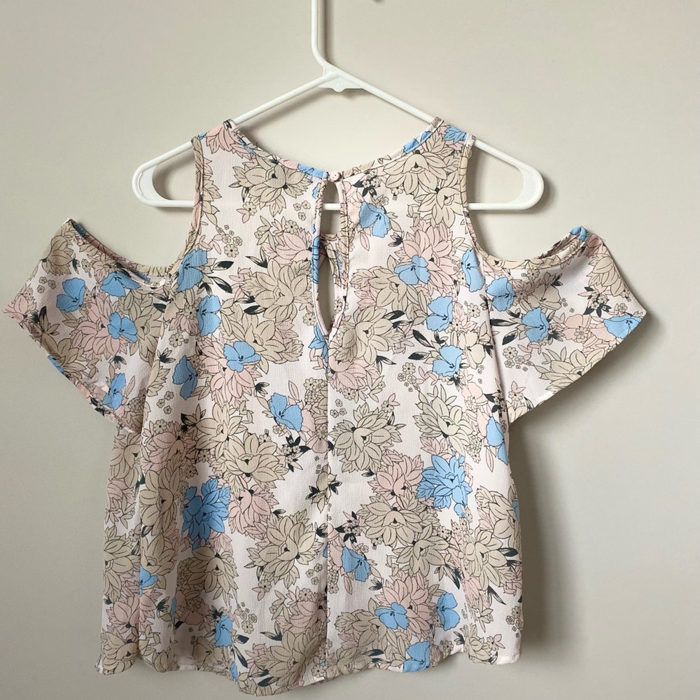 One clothing medium floral blouse